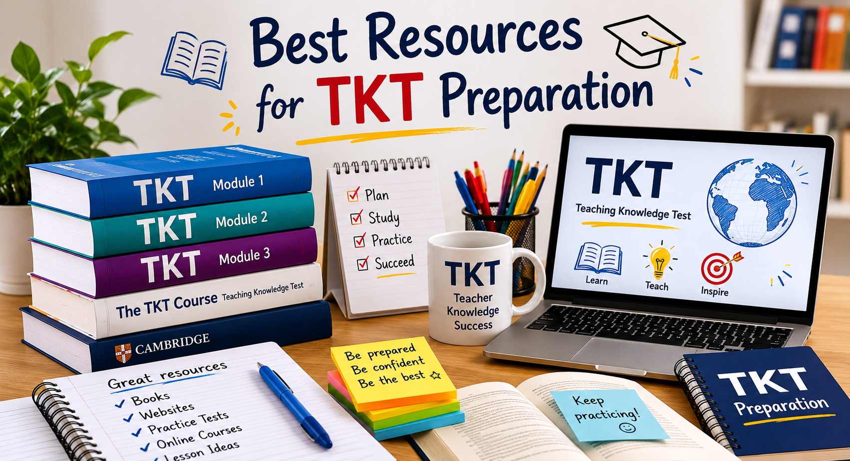 Best Resources and Books for TKT Preparation